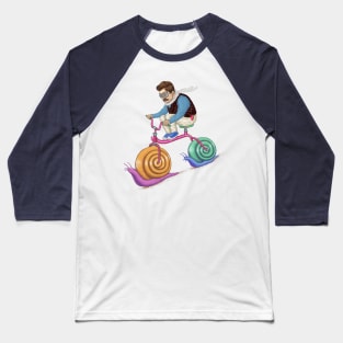 snails bike teen spirit Baseball T-Shirt